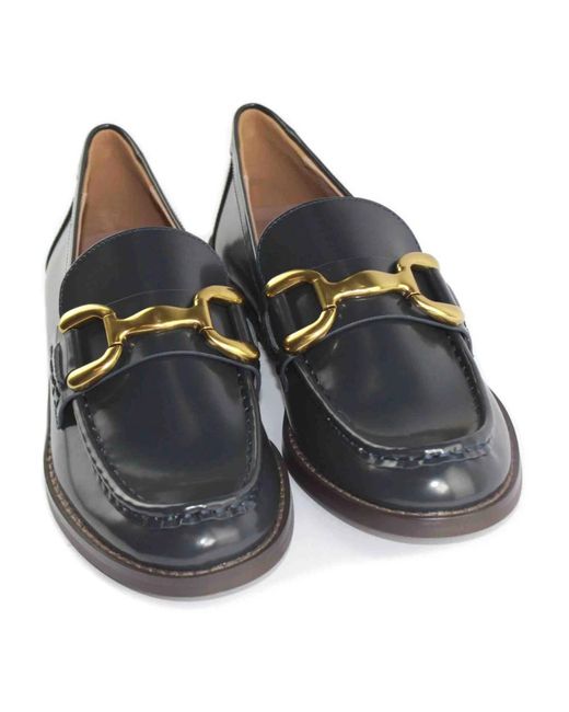Bibi Lou Blue Loafers