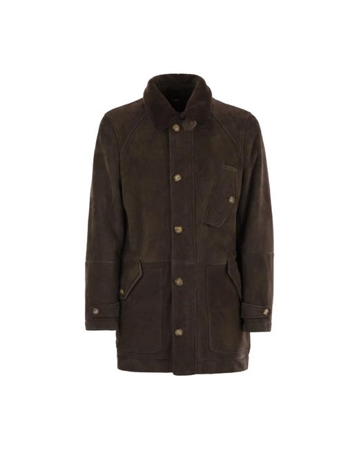 Brunello Cucinelli Black Light Jackets