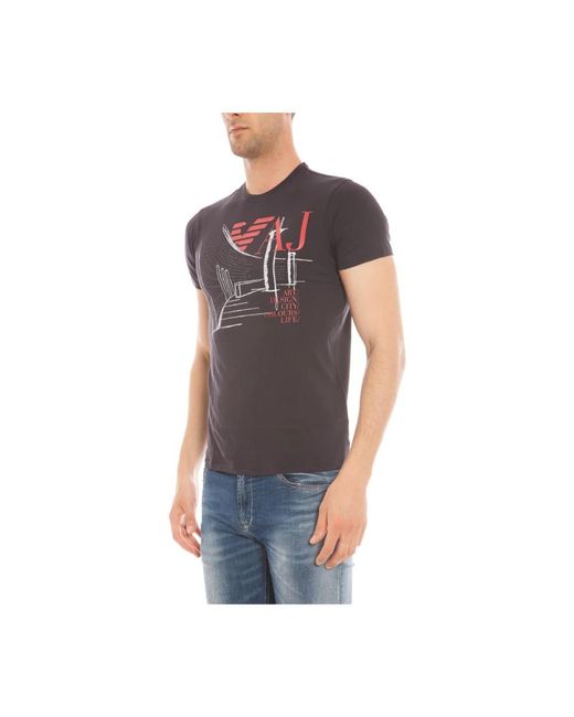 Armani Jeans Gray T-Shirts for men