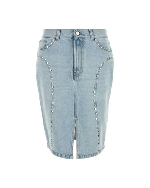 GIMAGUAS Blue Denim Skirts