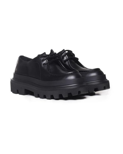 Dolce & Gabbana Blue Laced Shoes for men