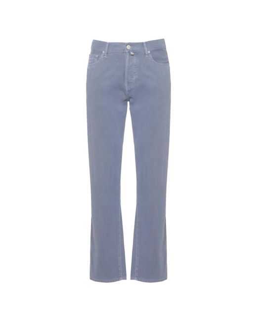 Jacob Cohen Blue Bootcut Jeans for men