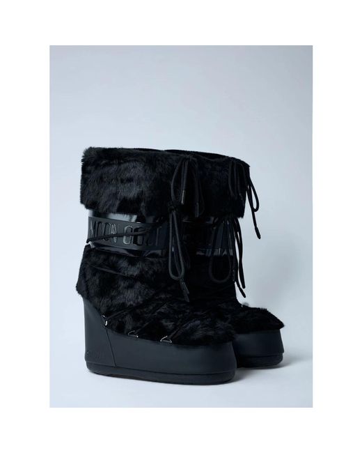 Moon Boot Blue Ankle Boots