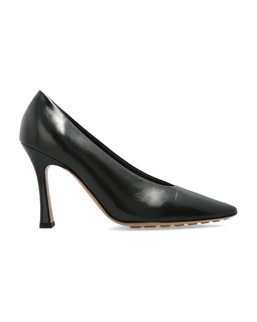 Bottega Veneta Black Sofia Leder-High-Heels