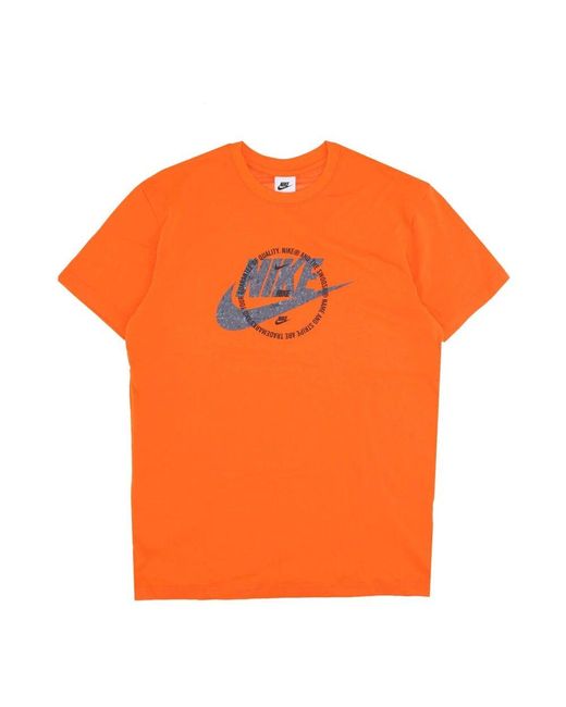 Nike Safety t-shirt mit frontprint in Orange für Herren