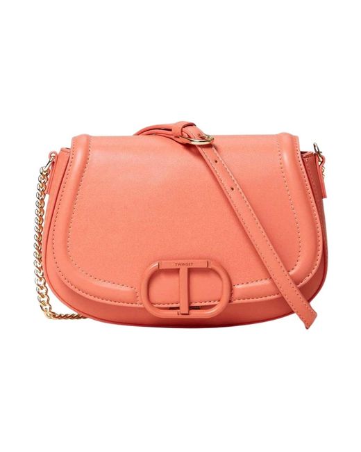 Twinset Pink Cross Body Bags