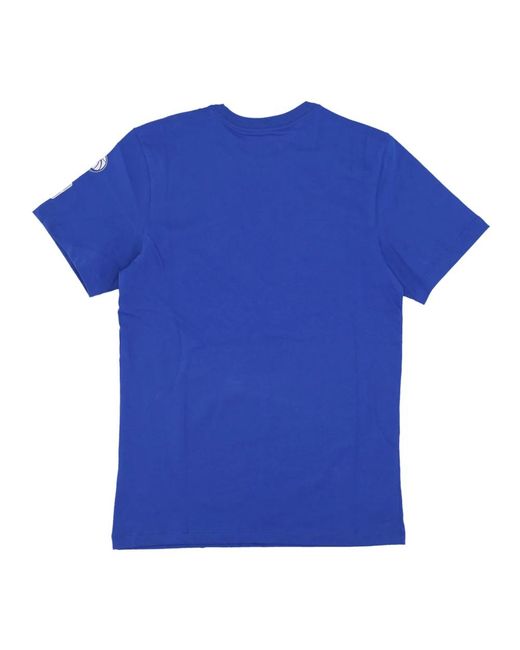 Nike Fitness ,Blauw ,Katoen Nba Logo Essential Tee in het Blue voor heren