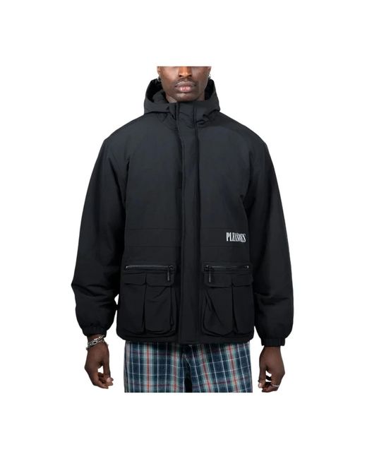Pleasures Winter Jackets in het Black voor heren