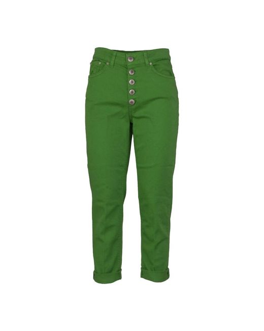 Dondup Green Cropped Jeans