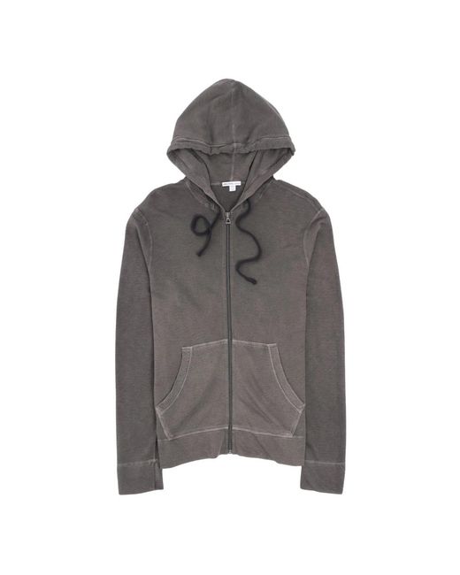 Zip-Throughs James Perse pour homme en coloris Gray