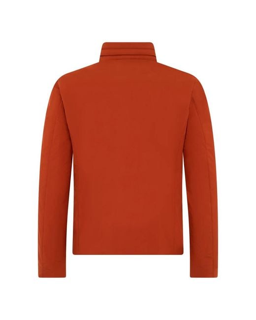 Moorer Orange Light Jackets for men