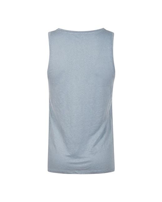 Sleeveless Tops Majestic Filatures de color Blue