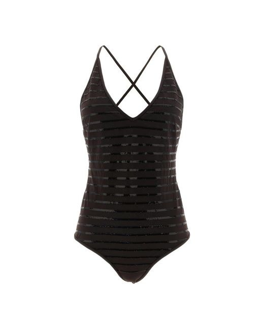 Brunello Cucinelli Black Swimsuits