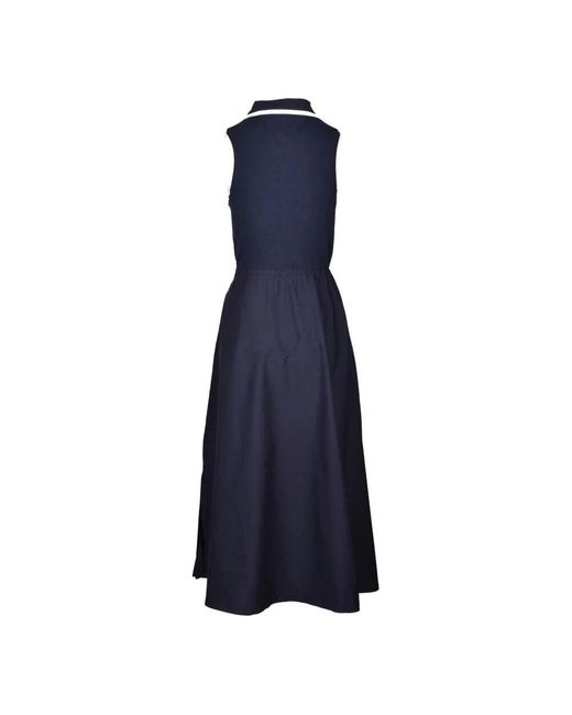 Midi Dresses di Tommy Hilfiger in Blue