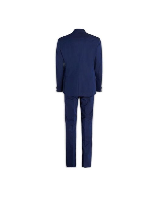 Double Breasted Suits di Brian Dales in Blue da Uomo