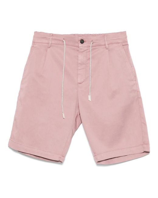 Eleventy Pink Casual Shorts for men