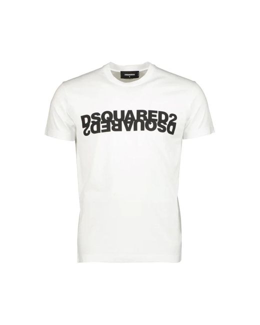 DSquared² T-Shirts in het White voor heren