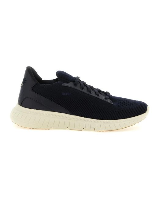 Boss Blue Sneakers for men