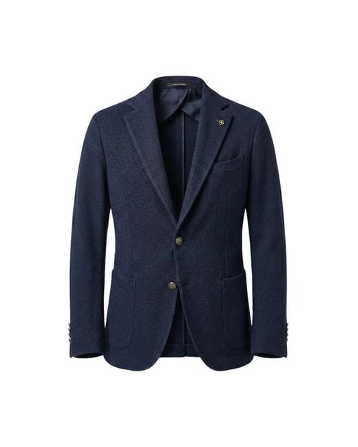Tagliatore Blue Blazers for men
