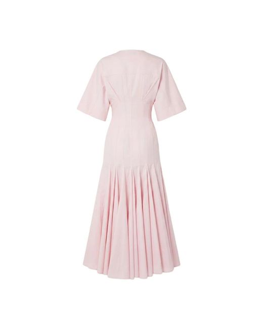 Jacquemus Pink Shirt Dresses