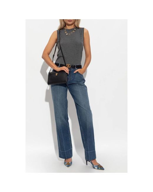Dolce & Gabbana Blue Straight Jeans