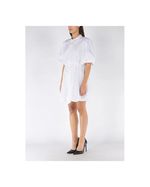 Jonathan Simkhai White Shirt Dresses