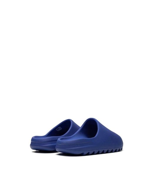 Adidas Blue Sliders for men