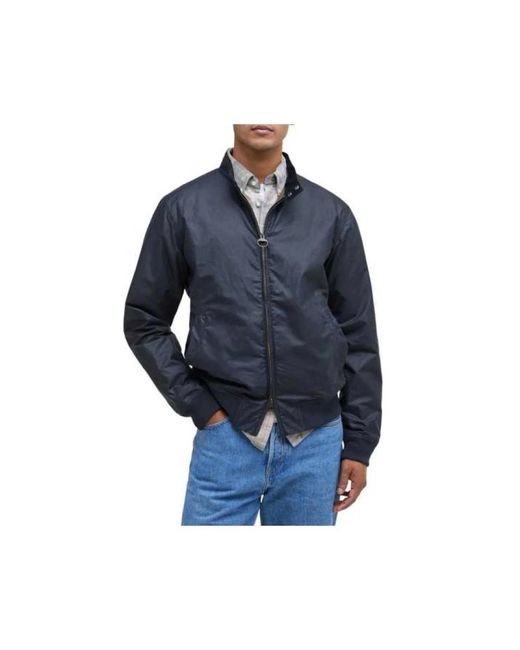 Barbour Blue Bomber Jackets for men