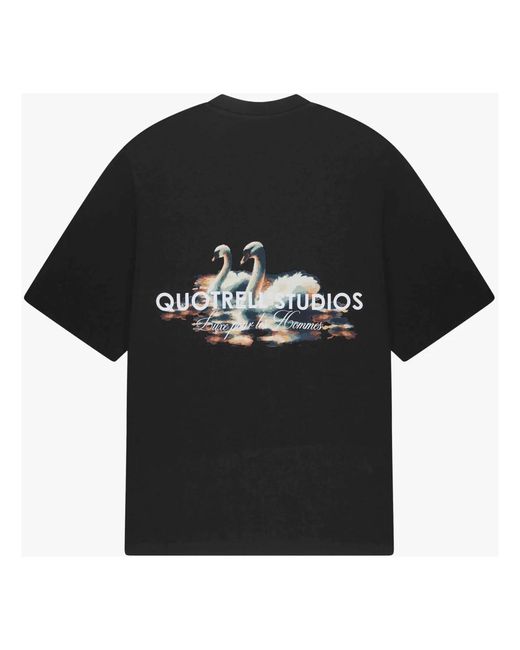 T-Shirts Quotrell de hombre de color Black
