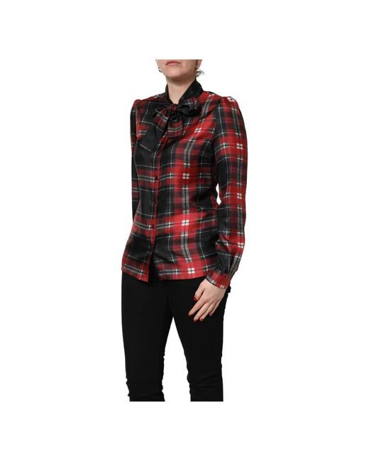 Dolce & Gabbana Red Blouses