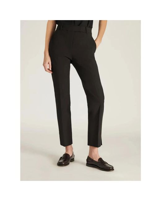 Incotex Black Cropped Trousers