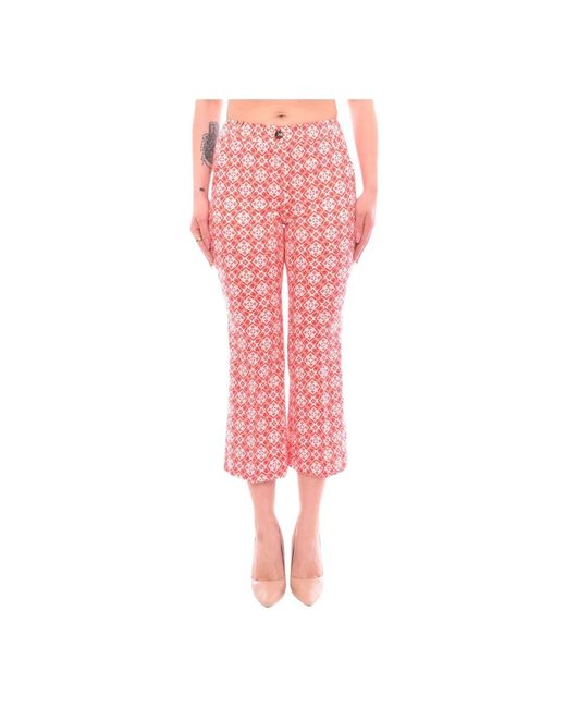 Marella Pink Cropped Trousers