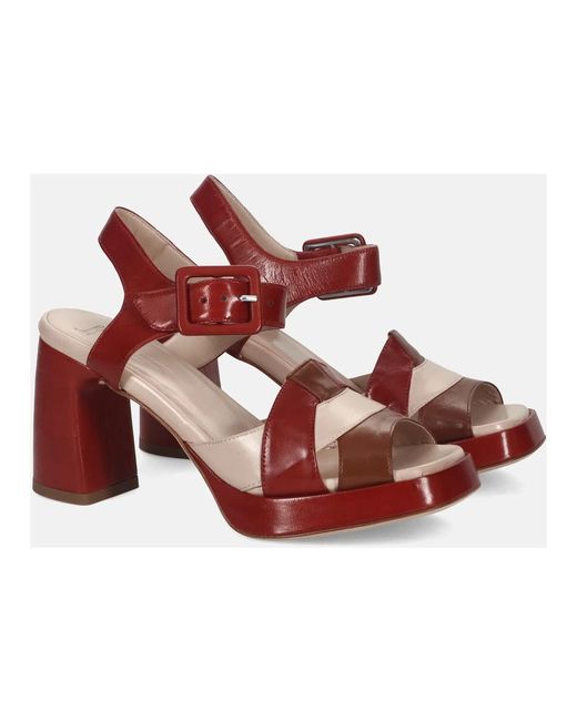Lorenzo Masiero Red High Heel Sandals