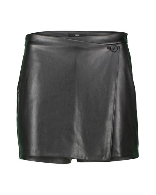 Zero Korte Broeken ,Zwart ,Short Shorts in het Black