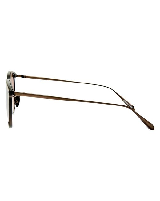 Linda Farrow Brown Sunglasses