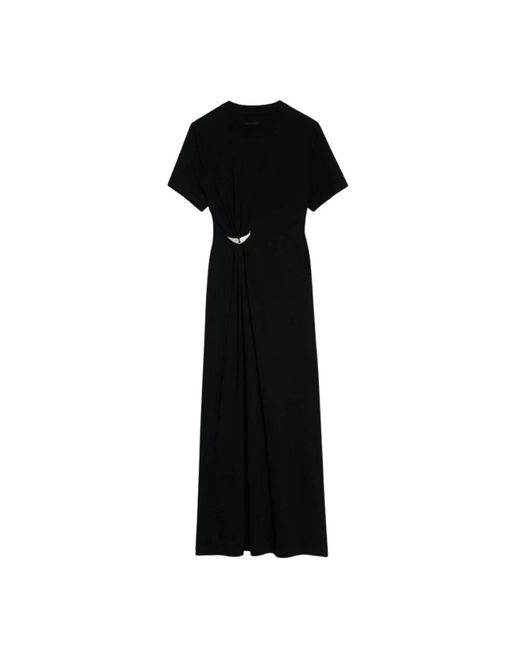 Zadig & Voltaire Black Maxi Dresses
