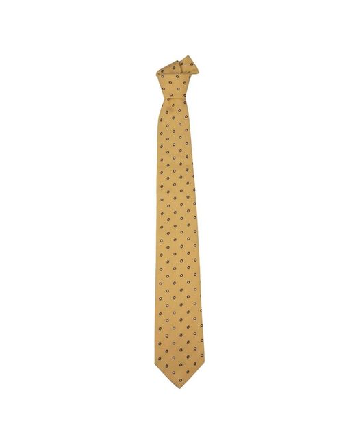Luigi Borrelli Napoli Flower Tie in Metallic für Herren