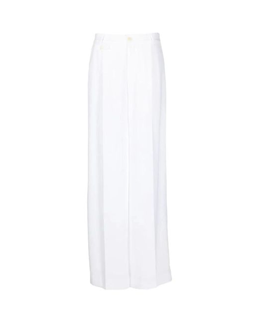 Trousers Ralph Lauren de color White