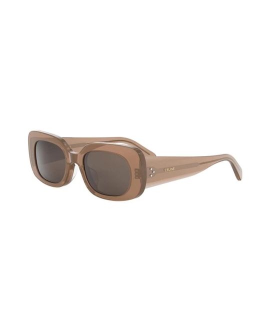 Céline Accessoires ,Bruin ,Elegante Zonnebril Voor Stijlvolle Look in het Brown