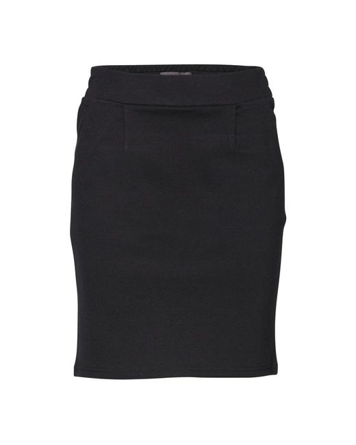 Ichi Black Short Skirts