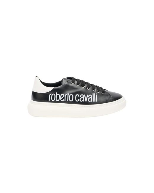 Roberto Cavalli Black Sneakers