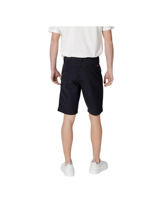 Casual Shorts Napapijri de hombre de color Black