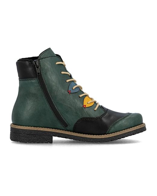 Rieker Green Boots