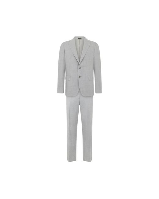 Brooks Brothers Gray Single Breasted Suits for men