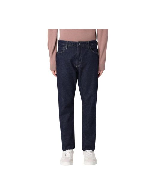 Calvin Klein Blue Straight Fit Jeans for men