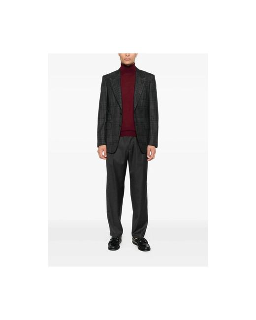 Fedeli Purple Cashmere Knitwear for men