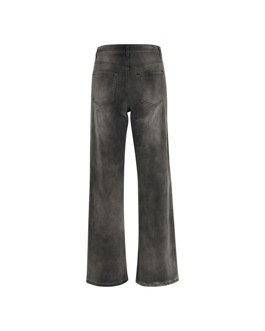 Kaffe Gray Wide Jeans