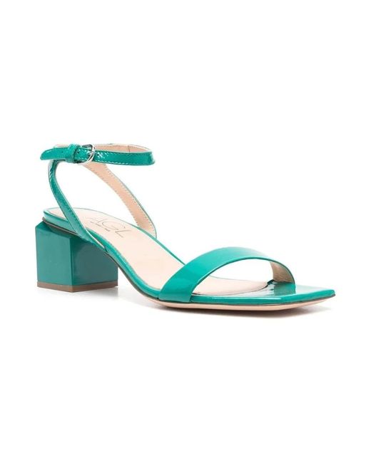 Agl Attilio Giusti Leombruni High Heel Sandals in Blue Lyst