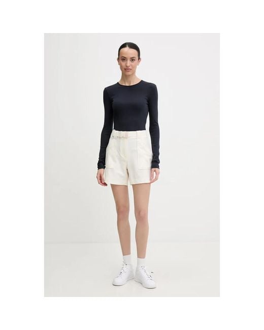 Guess Nylon Carpenter Shorts in het Blue