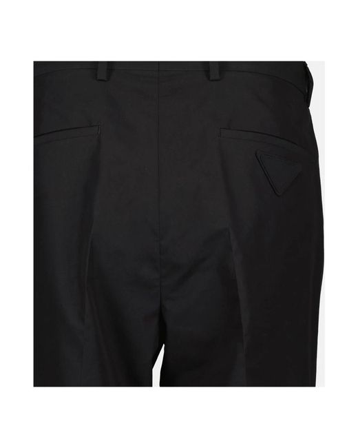 Prada Black Suit Trousers for men